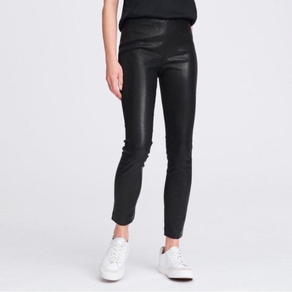 Rag & Bone Lamb Leather Simone Pants (size 8) - Picture 1 of 7